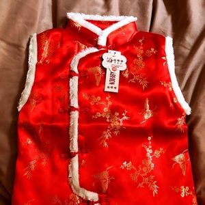 Kid Traditional Chinese New Year Vest